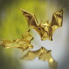 Bat Brooche 3D Printer Model