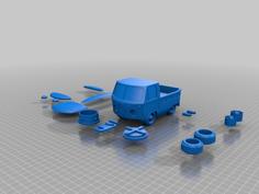 VW Appleman Truck Bank (Remix) 3D Printer Model