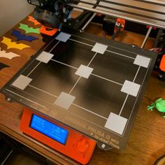 Prusa MK3 Bed Level Correction Calibration Model 3D Printer Model