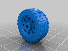 25mm Diameter Wheel For Empire APC And Trucks 3D Printer Model