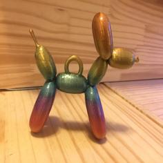 Balloon Dog With Loop 3D Printer Model