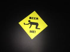 Beer Me Coaster 3D Printer Model