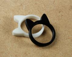 Cat Ring 3D Printer Model