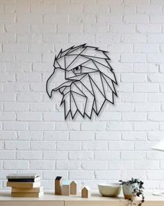 Eagle Wall Sculpture 2D 3D Printer Model