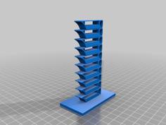 Python GUI For Variable-Height Configurable Temperature Tower 3D Printer Model