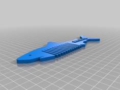 3D PRINTING A FIRST INTRODUCTION / SHARK COMB REMIX 3D Printer Model