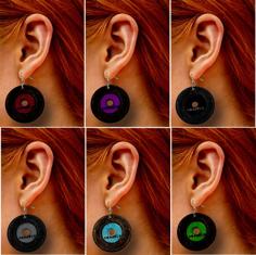 Vinyl Series – Earrings And Souvenier 3D Printer Model