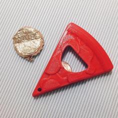 Pizza Bottle Opener 3D Printer Model