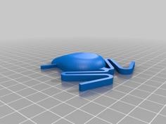 Topwater Frog – Fishing Lure 3D Printer Model