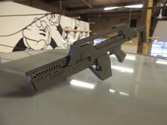 M41A Pulse Rifle 3D Printer Model