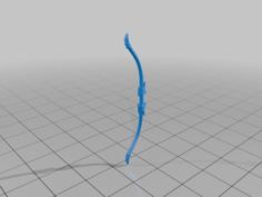 Elven Bow 3D Printer Model