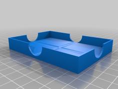 Card Deck Holder (parametric) 3D Printer Model