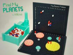 Find My Planets – Guessing Game (Battleship Style) 3D Printer Model