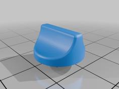 Hood Lock Knob 3D Printer Model