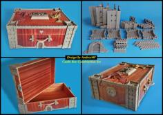 Castle Box Construction Set 3D Printer Model