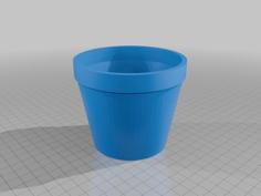 Simple Seedlings Pot 3D Printer Model