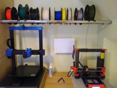 Filement Spool Rack / Shelve 3D Printer Model