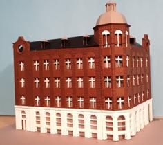 City House In H0 / HO 3D Printer Model