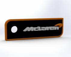 Formula 1 McLaren KeyChain 3D Printer Model