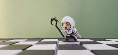 Velorian Cleric (White Bishop) 3D Printer Model