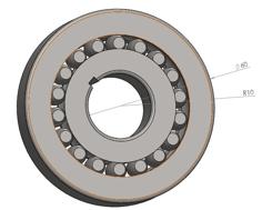 Roller Bearing 3D Printer Model