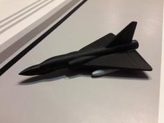 Toy Mirage 2000 3D Printer Model