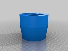 Vape Cup Holder For Various Mods 3D Printer Model