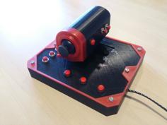 HOTAS Throttle Joystick 3D Printer Model