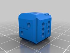 Modern Dice 3D Printer Model