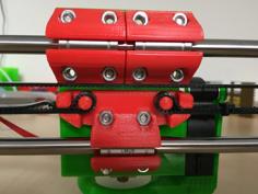 Bearing Block SCS8UU With Depth Stop, For X-carriage With Belt Holder 3D Printer Model