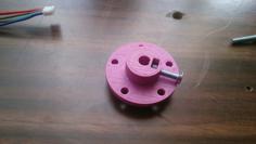 Customizable Wheel Hub 3D Printer Model