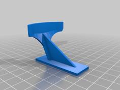 Hat Wall Hanger (Whale Tail) 3D Printer Model