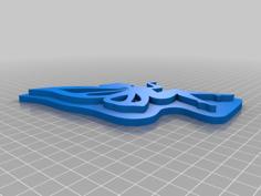 Fairy Cookie Cutter And Stamp 3D Printer Model