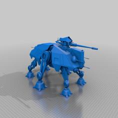 AT-TE Star Wars Battlefront 2 3D Printer Model