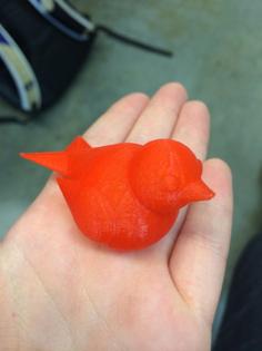 Wobble Bird 3D Printer Model