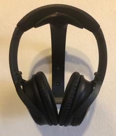 Headphone Wall Mount (Bose QuietComfort 35) 3D Printer Model