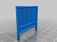 PO Serie IZH_31-77 Concret Fence 3D Printer Model