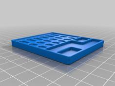 Mini Pinning Tray For Locksport 3D Printer Model