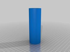 Xshot Longshot Plunger Tube Replacement 3D Printer Model