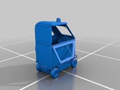 Satisfactory Factory Cart STL 3D Printer Model