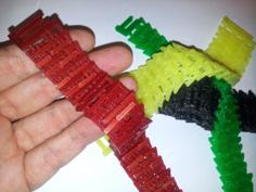 Customizable Chainmail Bracelet 3D Printer Model