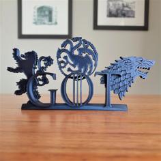 Game Of Thrones Ornament 3D Printer Model