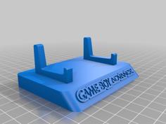 Gameboy Advance Stand 3D Printer Model