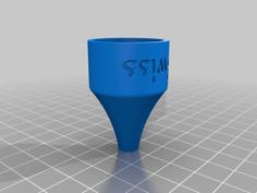 Swiss Powder Cap W/ Spout 3D Printer Model