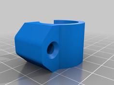 ∅20mm PVC Pipe Screw Clips 3D Printer Model