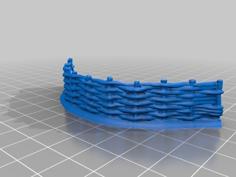 Whattle Fence 3D Printer Model