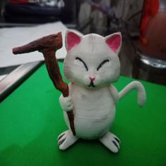 Gato Dios Korin Dragon Ball Z 3D Printer Model