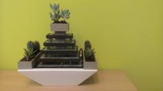 Zen Fountain Garden 3D Printer Model