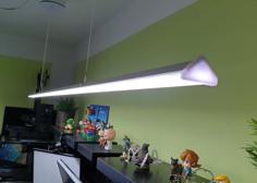 Philips Hue Lightstrip Ceiling Lamp With Printed Diffusor For Desk, Dining Table, Kitchen, .. 3D Printer Model