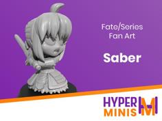 Chibi Saber | Arturia 3D Printer Model